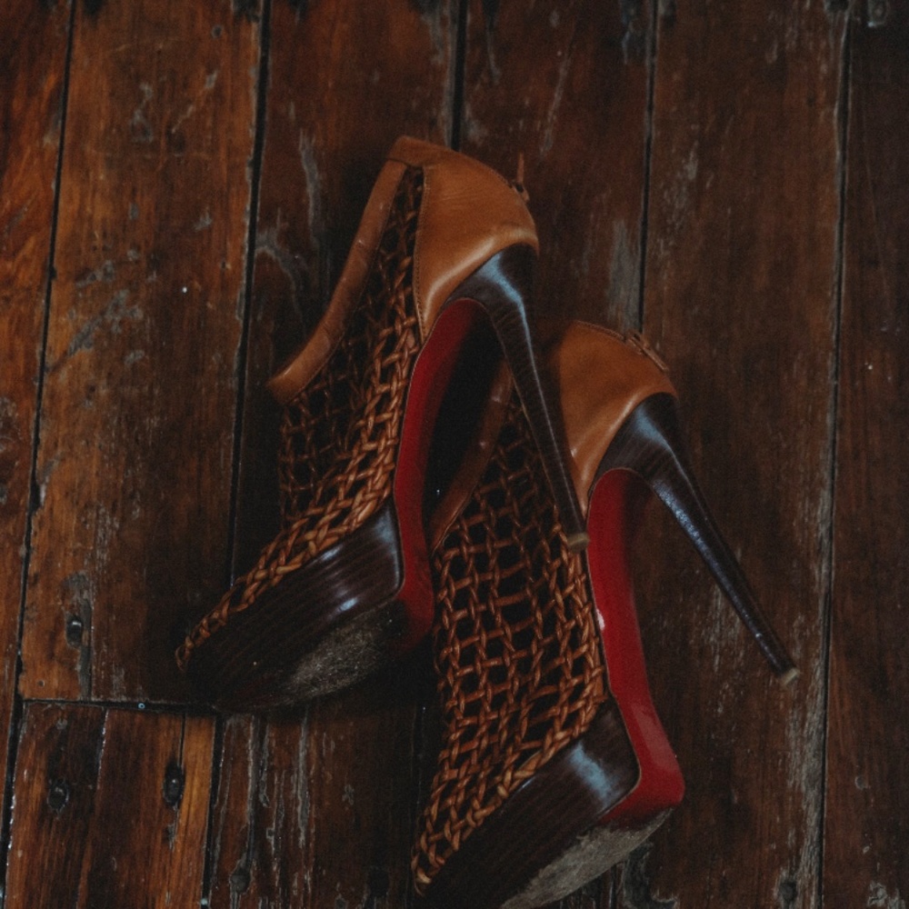 Caged  Christian Loub Booties